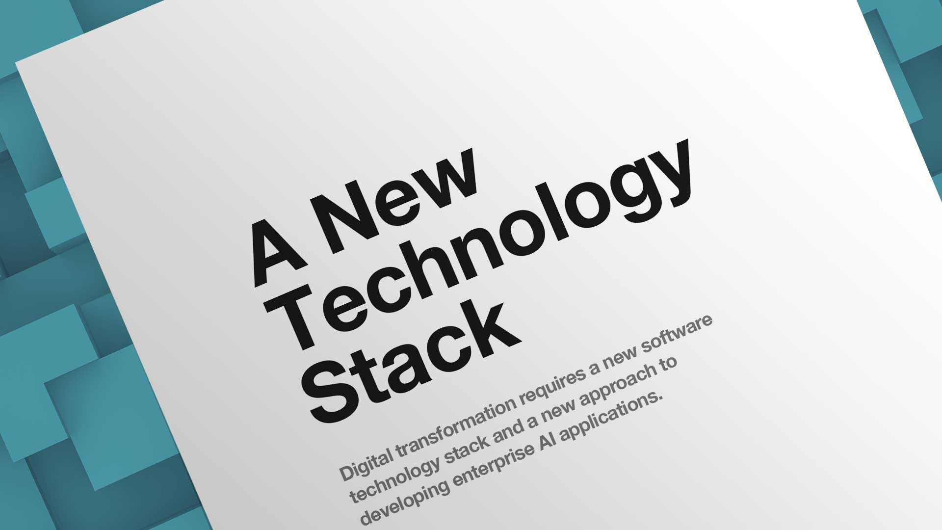 A New Technology Stack